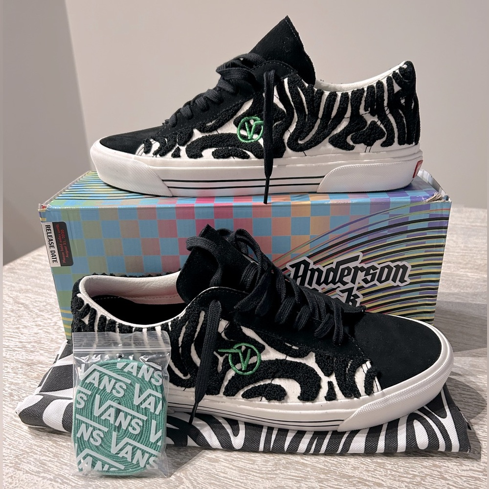 Anderson Paak Malibu Vans Size 10.5 Used Prefect Condition Only Worn Once!!